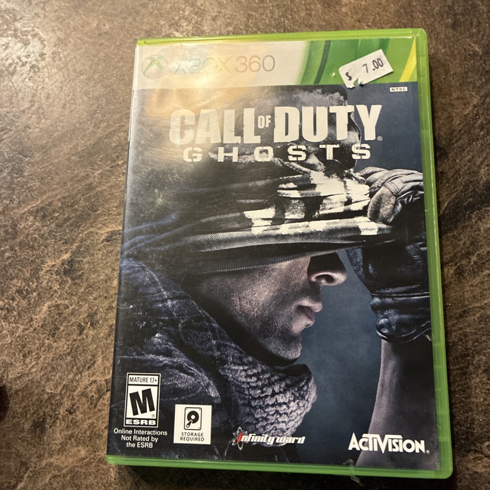 Call Of Duty Ghosts Microsoft Xbox 360 Activision Complete